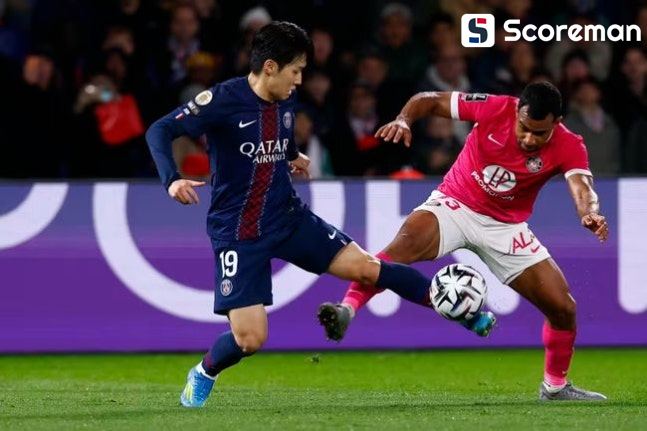 '2연속 선발' 이강인→뎀벨레 결승골 기점.. PSG, 툴루즈 3-1 격파 '2연승'